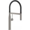 Grohe Essence - Drezová batéria s flexibilným ramenom s prepínačom, kefovaný Hard Graphite - 30294AL0