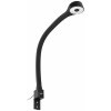 LED nočná lampa s USB, 90lm, 4000K, čierna