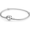 PANDORA Náramok Moments strieborný Srdce 18 cm 590719-18