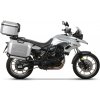 Kompletní sada hliníkových kufrů SHAD TERRA, 37L topcase 36L/47L boční kufry, včetně montážní sady a plotny SHAD BMW F 650 GS/ F 700 GS/ F 800 GS