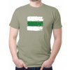 Fajntričko Turistické tričko - Zelená značka, Farba sv. khaki, Strih/ Variant Pánsky/UNISEX