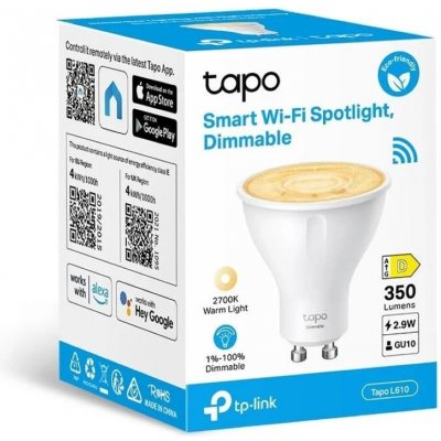 TP-Link TP-LINK Tapo L610, Smart Wi-Fi LED GU10, 350lm