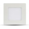 Mini LED panel štvorcový PRO 6W, 6400K, 420lm, VT-606 (V-TAC)