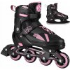 2 v 1 Kolieskové Korčule a Korčule s Nastaviteľnou Veľkosťou, Rekreačné Hokejové Korčule pre Dievčatá