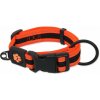 Obojok Active Dog Fluffy M oranžový 2,5x33-48cm