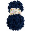 BELLATEX Priadza Puffy 100 g - 58 tmavo modrá
