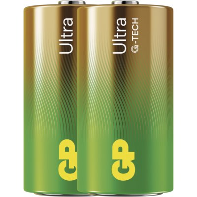 GP alkalická baterie ULTRA C malé mono (LR14) 2pack