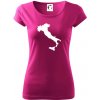 Taliansko obrys - Dámske tričko Pure - S ( Fuchsiová )