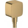 Hansgrohe Fixfit - Sprchové kolienko so spätným ventilom, kefovaný bronz 26457140