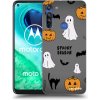 Picasee silikónový prehľadný obal pre Motorola Moto G8 - Spooky season 2