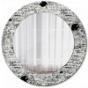 Dekoratívne zrkadlo so skleneným rámom Čmáranice 50 cm