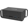 Canyon DS-95, Multiport Docking Station, USB-C vstup, 14 portov, podpora 2 monitorov, 4K, 100W CNS-HDS95ST