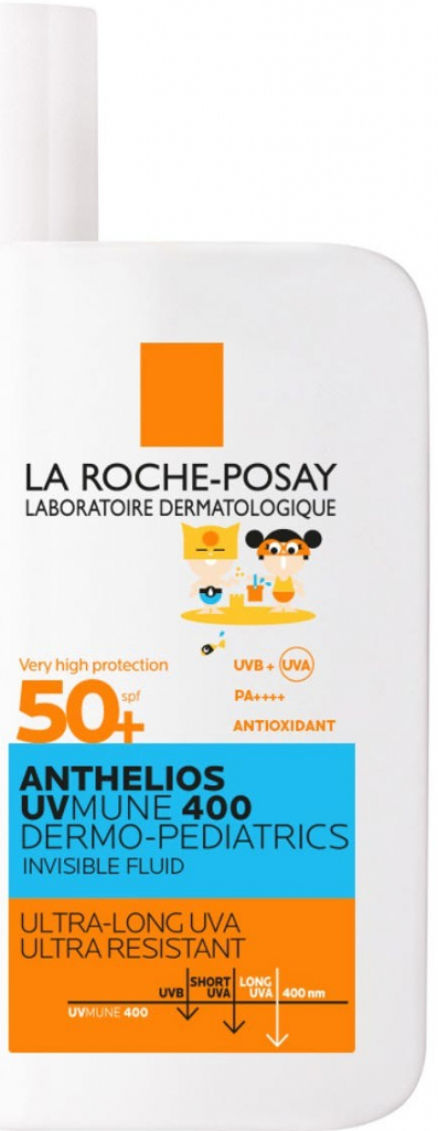 La Roche-Posay Anthelios Dermo-pediatrics Neviditeľný fluid SPF 50+ 50 ml