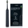 VITAMMY SYMPHONY Black Sonická zubná kefka s vysokou vibračnou silou, čierna