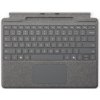 Microsoft Surface Pro Keyboard - Klávesnice - s trackpad, akcelerometr, zásobník pro nabíjení a skladování Surface Slim Pen 2 - QWERTY - Mezinárodní angličtina - platina - pro Surface Pro 10, Pro 11,