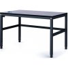 Alfa 3 Antistatický dielenský ESD stôl, 1200x800x745-985 mm, nastaviteľné podnožie
