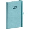 Týdenní diář Rivoli 2026 světle modrý - autor neuvedený