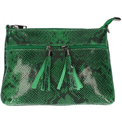 Kožená kabelka 1441 zelená