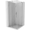 Mexen Velar L, sprchový kút s posuvnými dverami 90 x 90 cm, 8mm číre sklo, chrómová, 871-090-090-03-01