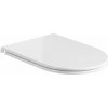 Sapho AVIS WC sedátko, SLIM, Soft Close, Easy Take, biela PCS106