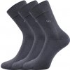 Lonka Dipool Pánske ponožky s extra voľným lemom - 3 páry BM000001525500100535 tmavo šedá 47-50 (32-34)