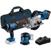 Bosch 18V kombinovaná súprava (GSR 18V-45 + GWS 18V-8 + GBH 18V-22) 3x4,0Ah + taška