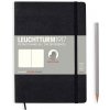 LEUCHTTURM1917 Softcover Medium A5 Black čistý