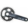 Shimano SLX FC-M7100-1 1x12 speed, kľuky spolu s prevodníkom 32/34-zubov, 175mm Počet zubov: 32