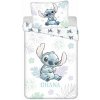 Jerry Fabrics Lilo a Stitch Ohana white 140 × 200, 70 × 90 cm