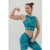 Nebbia Crop top tielko ROUGH GIRL 617 - green - L