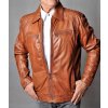 Max Original Leather pánska kožená bunda JIMMY Cognac