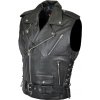 KOŽENÁ VESTA NA MOTOCYKEL RSA CHOPPER Veľkosť: 8XL