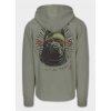 PitBull West Coast Pánská mikina MT FUJI KPZ - šedo/zelená