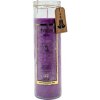 Arome Vysoká vonná svieca Chakra Spiritualita, vôňa levandule, 320 g