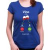 Fajntričko Vin Vinárske tričko - Víno volá Phone