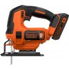 Black+Decker BDCJS18 - AKU píla priamočiara s predkmitom, 18V, 2Ah Li-Ion, nabíjačka