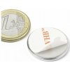 SOLLAU Neodymový magnet valec (samolepící) D 25x2 mm, Neodym, N38, ponikelovaný
