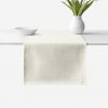 Goldea behúň na stôl 100% bavlnené plátno - prírodný režný 50x120 cm