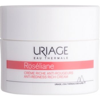 Uriage Roséliane vyživujúci denný krém pre citlivú pleť so sklonom k začervenaniu (Anti - Redness Rich Cream) 50 ml