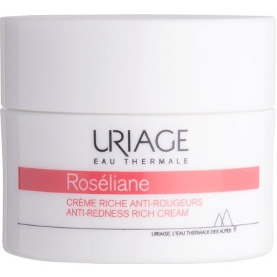 Uriage Roséliane vyživujúci denný krém pre citlivú pleť so sklonom k začervenaniu (Anti - Redness Rich Cream) 50 ml