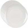 Orion Detský plytký porcelánový tanier MONA, pr. 21 cm, 6 ks