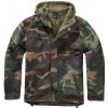 Brandit Windbreaker Frontzip woodland