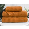 XPOSE® Froté uterák DEVON - oranžový 50x90 cm, Froté
