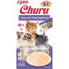 Inaba Churu cat snack Kuře s krevetovou příchutí 4x 14g