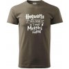 Harry - Hogwarts wasn’t hiring, so I teach Muggles instead - Klasické pánske tričko vyššej gramáže - 2XL ( Army )