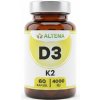 ALTENA vitamín D3 + K2 MK7, 4000 IU
