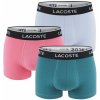 LACOSTE - boxerky Lacoste iconic ultra comfortable stretch cotton petrol color combo - limitovaná edícia-M (83 - 89 cm)