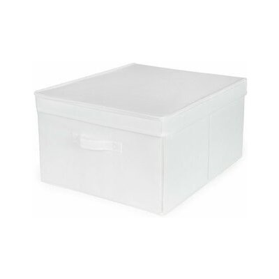 Compactor Wos Skladacia úložná kartónová krabica 40 x 50 x 25 cm biela