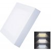 Svietidlo SOLIGHT WD171 12W 3-6000K CCT 900lm led panel štvorcový prisadený