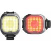 Sada štvorcových svetiel Knog Blinder Mini Twinpack